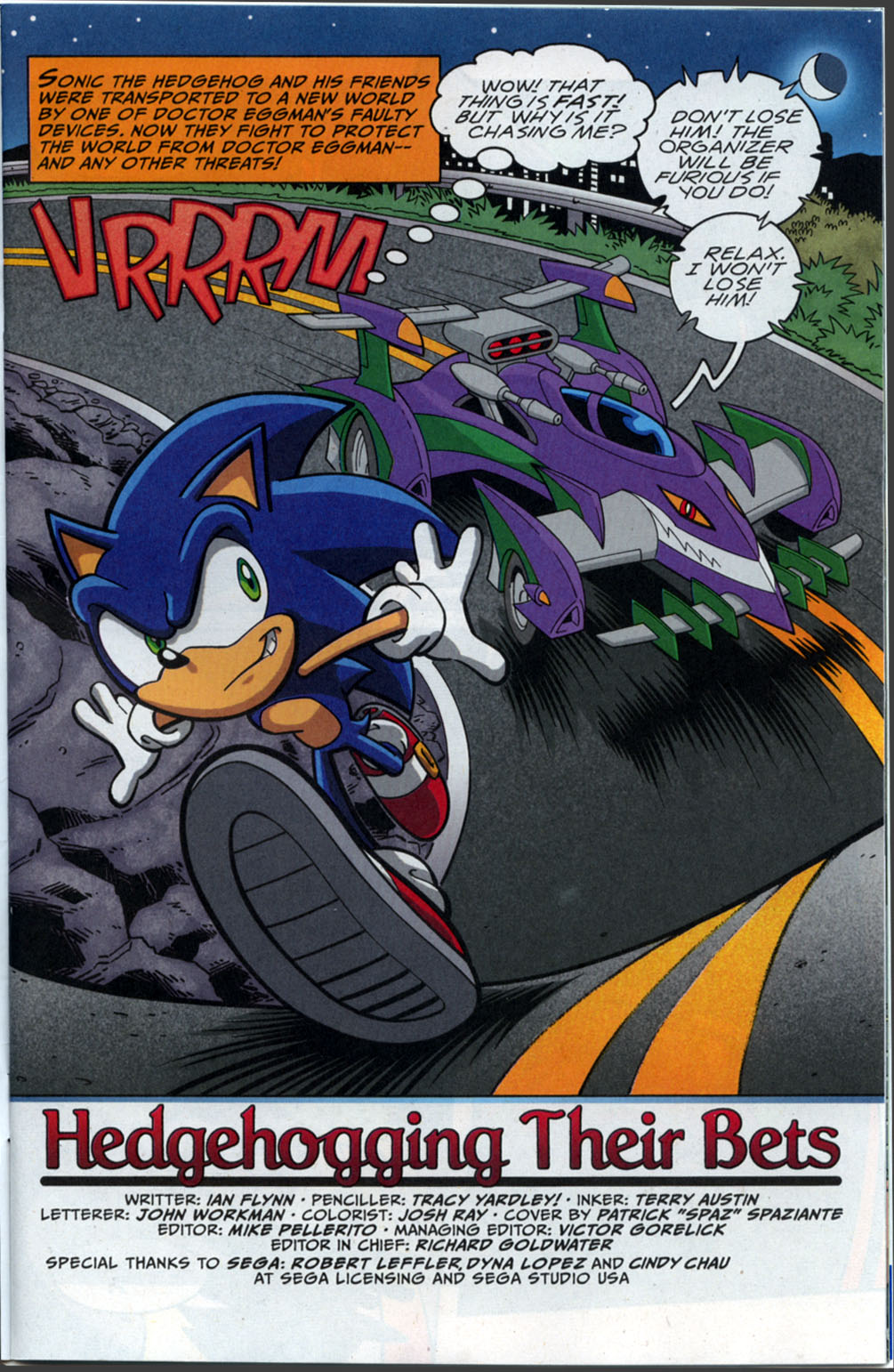 Sonic X - September 2007 Page 1